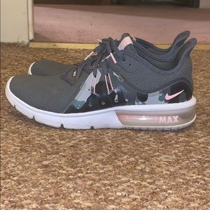 Cute Nike Air Max gym shoes